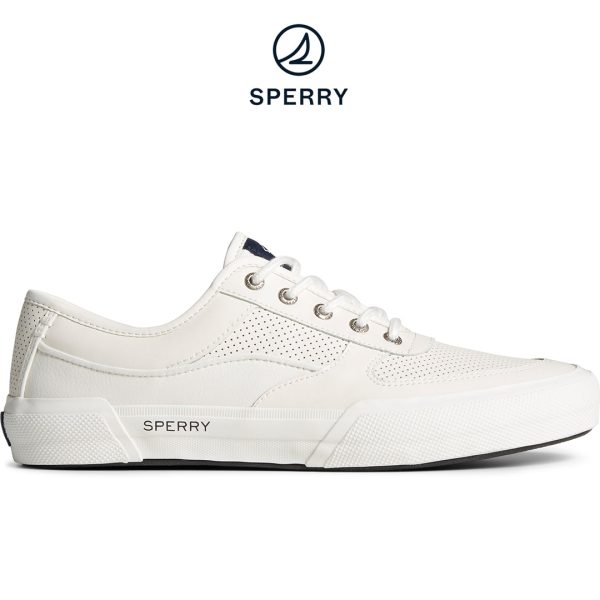 Sperry Men s SeaCycled™ Soletide Sneaker White (STS24846) Discount