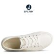 Women s Sandy Leather Sneaker White (STS89203) Online