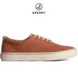 Men s SeaCycled™ Halyard CVO Washed Canvas Sneaker Copper (STS25392) Online Sale