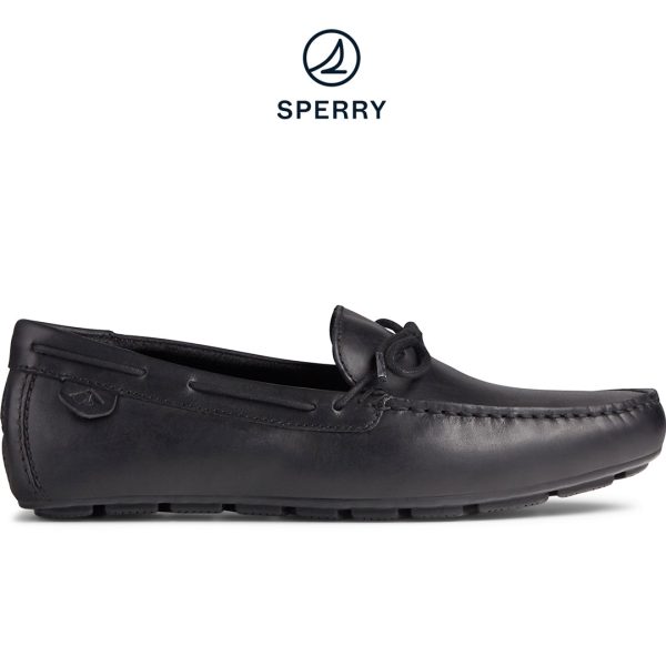 Men s Wave Driver 1-Eye Leather Loafer - Black (STS22760) Online Hot Sale