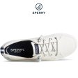 Women s Crest Vibe White Sneaker (STS99250) For Cheap