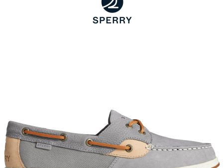 Women s Coastfish Boat Shoe Grey (STS89420) on Sale