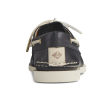 Women s Authentic Original Plushwave Walker Leather Black Boat Shoes (STS85501) Online