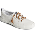 Women s Pier Wave LTT Plain Toe Sneaker White (STS85102) Supply