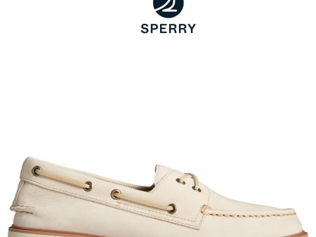 Men s Authentic Original™ Double Sole Nubuck Boat Shoe Birch (STS25548) Sale