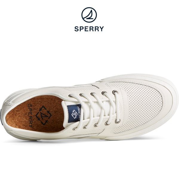 Sperry Men s SeaCycled™ Soletide Sneaker White (STS24846) Discount