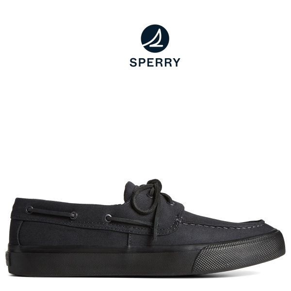 Men s SeaCycled™ Bahama Sneaker Black (STS25748) For Discount