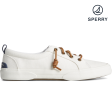 Women s Pier Wave LTT Plain Toe Sneaker White (STS85102) Supply