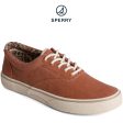 Men s SeaCycled™ Halyard CVO Washed Canvas Sneaker Copper (STS25392) Online Sale