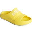 Women s Float Slide Logo Sandal - Yellow (STL24801) Cheap