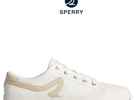 Women s Sandy Leather Sneaker White (STS89203) Online