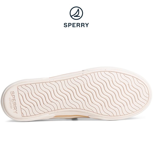 Women s SeaCycled™  Pier Wave Basket Weave Shimmer Sneaker Cream (STS88795) Online Sale