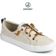 Women s Crest Vibe Boat Sneaker (STS98644) Online Sale