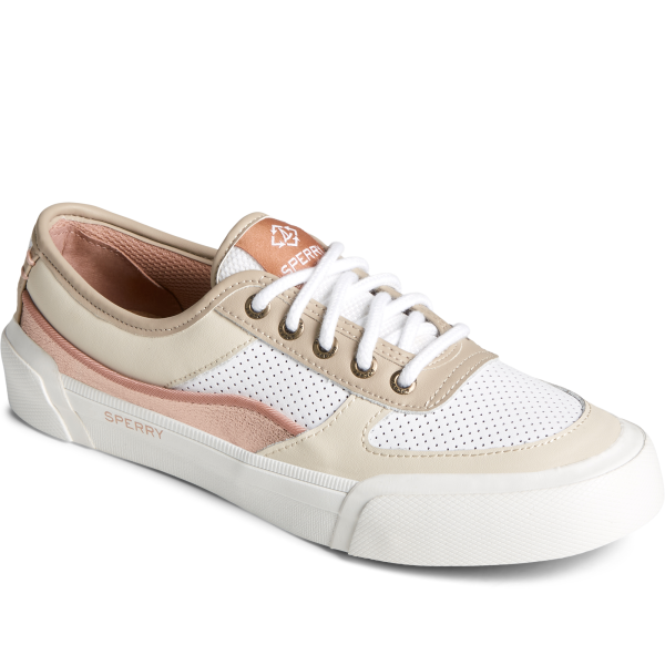 Women s Soletide Eco Leather Sneaker - Tan (STS88045) Discount