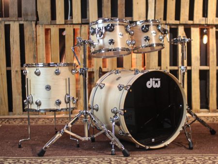 DW Collector s Maple SSC Natural Satin Oil Drum Set - 22,10,12,16 - SO#1313028 Sale