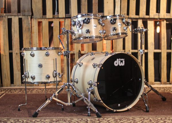 DW Collector s Maple SSC Natural Satin Oil Drum Set - 22,10,12,16 - SO#1313028 Sale