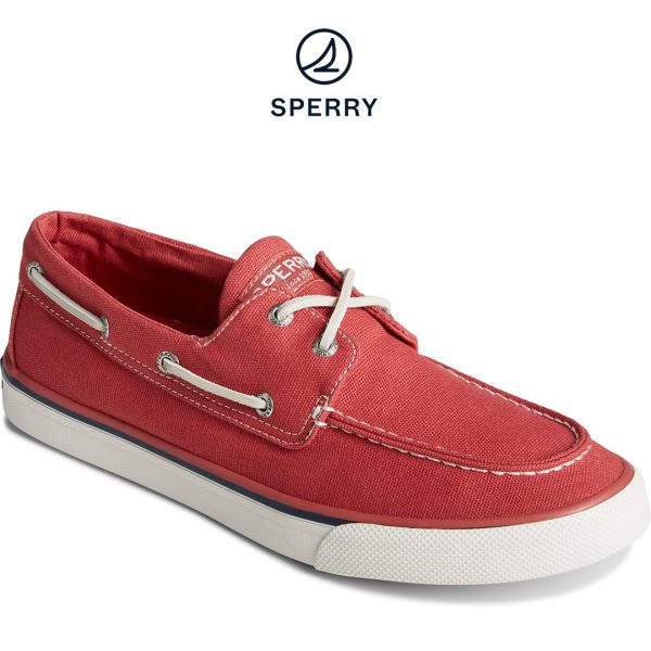 Men s Bahama II Nautical Sneaker - Red (STS25494) Sale