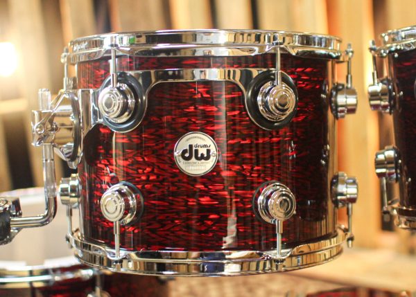 DW Collector s Maple SSC Red Silk Onyx Drum Set - 22,10,12,16 - SO#1326806 For Discount