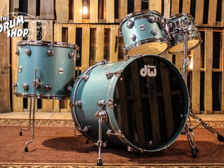 DW Collector s Series Drum Set, Artesian Green Metallic SO# 1101774 Discount