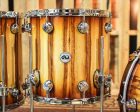 DW Collector s Cherry Purplecore Burnt Toast Burst over Chechen Drum Set - 22,12,14,16 - SO#1349104 Supply