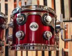 DW Collector s Metallic Burgundy Drum Set - 22,10,12,16 - SO#1045844 Cheap