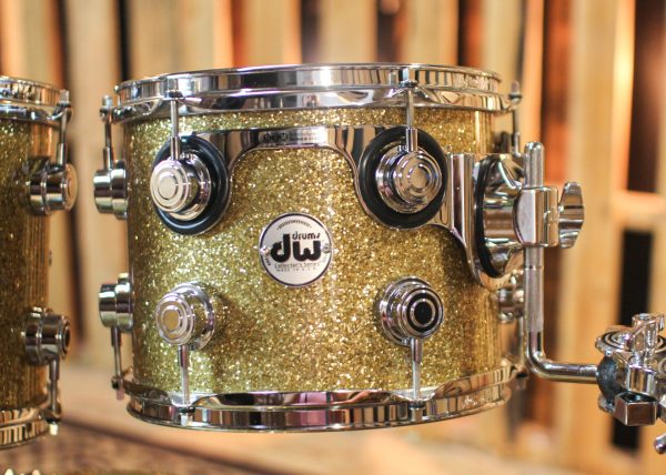 DW Collector s Maple Mahogany Gold Glass Drum Set - 22,10,12,16 - SO#1331100 Hot on Sale