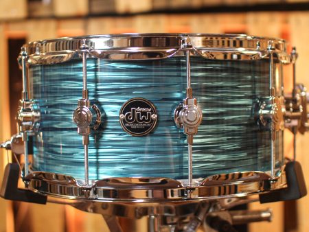 DW Performance Turquoise Oyster Snare Drum - 6.5x14 Cheap