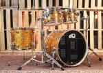 DW Collector s Maple SSC Burnt Orange Glass Drum Set - 22,10,12,16 - SO#1312358 Online