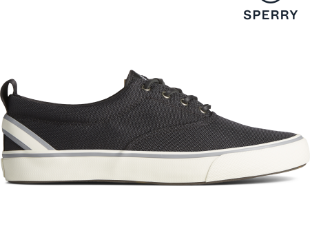 Men s SeaCycled™ Striper II CVO Sneaker - Black (STS24717) Online Sale