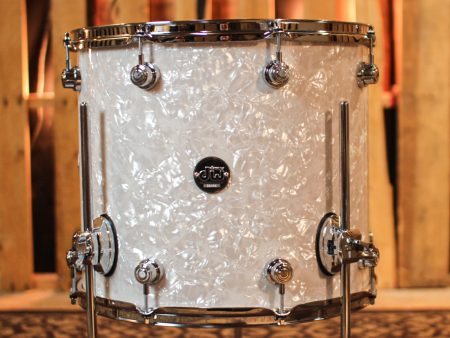 DW Performance White Marine Pearl Floor Tom - 14x16 Cheap