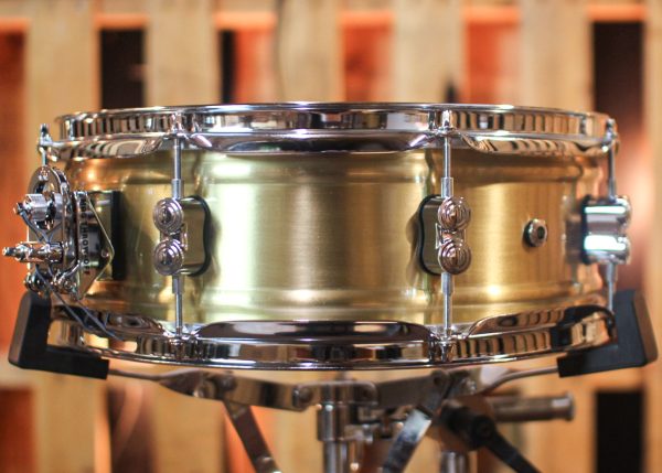 PDP 5x14 Concept Dual-beaded Brushed Brass Snare Drum - PDSN0514NBBC Supply