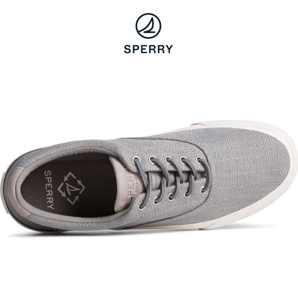 Sperry Men s SeaCycled™ Striper II CVO Baja Sneaker Grey (STS25168) For Cheap