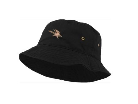 Waiting to Spill Bucket Hat - Black Online