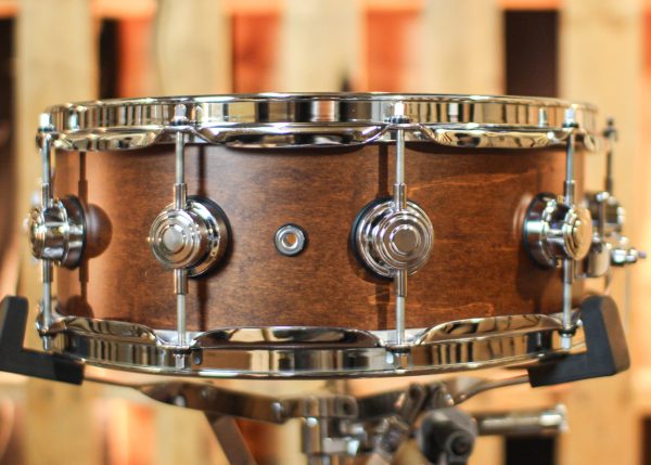 DW 5x14 Collector s Jazz Maple Gum Walnut Satin Oil Snare Drum - SO#1352387 For Discount