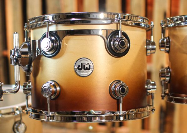 DW Collector s Maple Satin Burnt Toast Fade Drum Set - 22,10,12,16 - SO#1310895 Sale