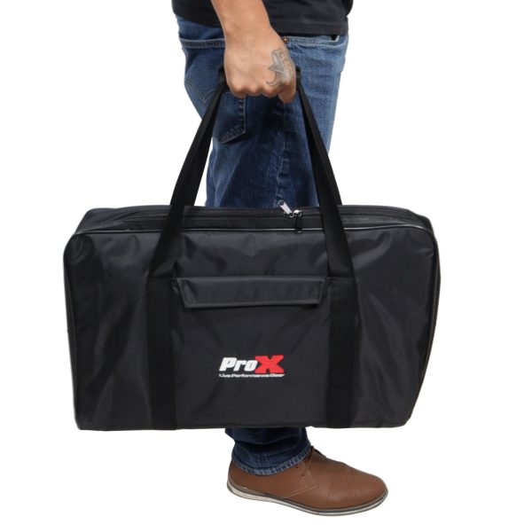 ProX XB-MDDJSR2 MANO Series Travel Bag with Handle - Fits DDJ-SR2, DDJ-RR, MIXSTREAM PRO & Similar Size DJ Controllers Supply