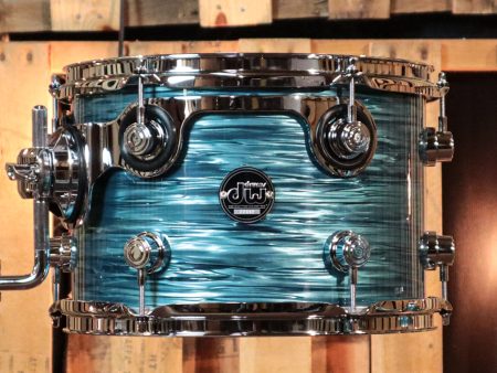 DW Performance Turquoise Oyster Rack Tom - 8x12 Online Hot Sale