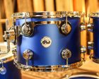 DW Collector s Maple SSC Blue Metallic Hard Satin Drum Set - 22,10,12,16 - SO#1367489 Hot on Sale