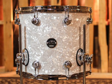 DW Performance White Marine Pearl Floor Tom - 12x14 on Sale