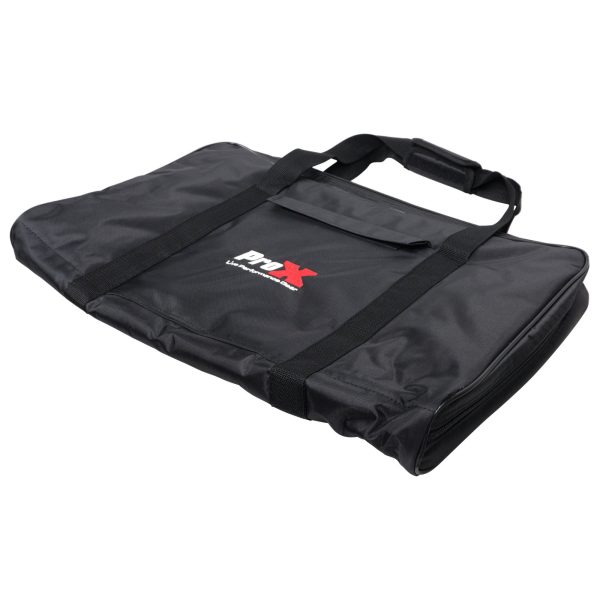 ProX XB-MDDJSR2 MANO Series Travel Bag with Handle - Fits DDJ-SR2, DDJ-RR, MIXSTREAM PRO & Similar Size DJ Controllers Supply