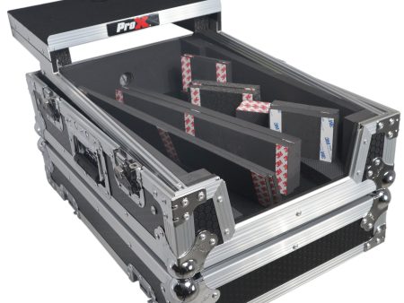 ProX XS-M11LT ATA-300 Flight Road Case - Fits Pioneer DJM S11   Rane 70   72 MK2 - With Laptop Shelf Fashion