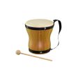 Rhythm Band Bamboo Natural Bongo with Carrying Strap For Cheap