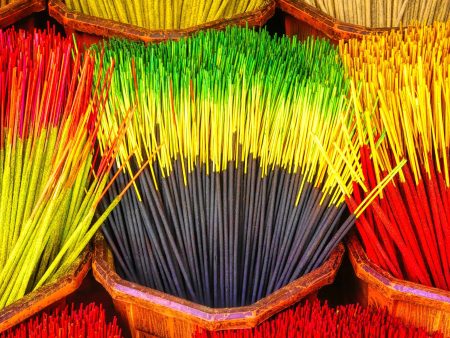 Incense in an Indian Market Online now