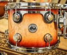 DW Collector s Red Burst Over Quilted Maple - 22,10,12,16,6.5x14 - SO#1134313 Online Sale