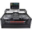 ProX XS-PRIME2LTBL ATA-300 Style Flight Case - For Denon PRIME 2 DJ Controller - With Laptop Shelf 1U Rack Space - Black For Discount