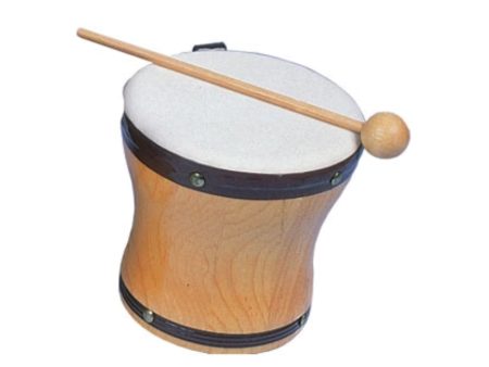 Rhythm Band Single Hand Bongo with Mallet Fashion