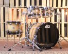 DW Collector s Maple Black Burst over Super Curly Maple Drum Set - 22,10,12,14 - SO#1303749 Cheap