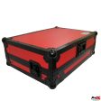 ProX XS-DDJSR2LTRBLED ATA Flight Case - Pioneer DDJ-SR2 DJ Controller - With Laptop Shelf & LED - Black Red Discount