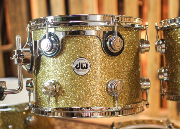 DW Collector s Maple Mahogany Gold Glass Drum Set - 22,10,12,16 - SO#1331100 Hot on Sale