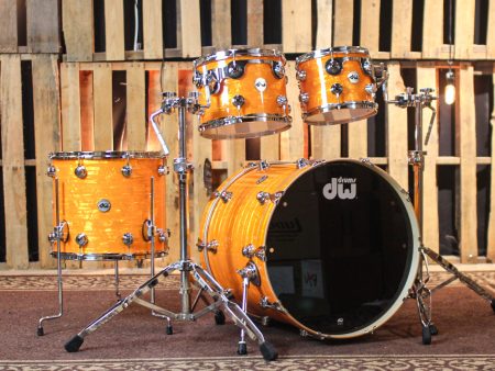 DW Collector s Maple SSC Tangerine Drum Set - 22,10,12,16 - SO#1332138 For Cheap